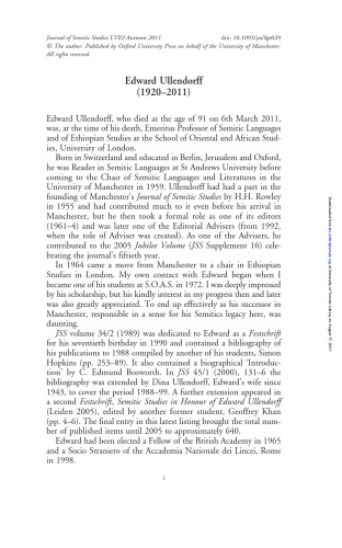 Journal Of Semitic Studies Autumn 2011 Volume 56 Issue 2 John Healey