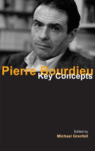 Pierre Bourdieu Key Concepts Michael Grenfell