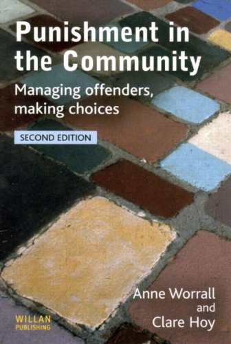 Punishment In The Community 2nd Edition Anne Worrall Clare Hoy