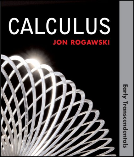 Calculus Early Transcendentals First Jon Rogawski