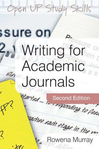 Writing For Academic Journals 2nd Edition Rowena Murray
