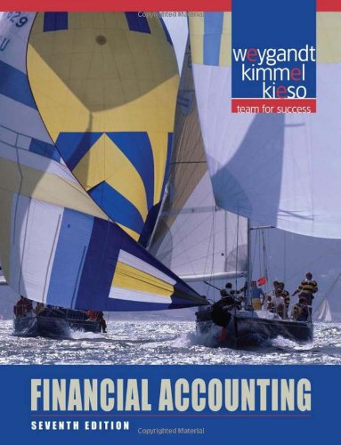 Financial Accounting 7th Edition Jerry J Weygandt Paul D Kimmel