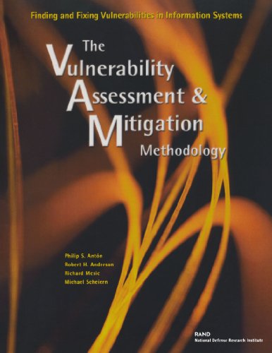 Finding And Fixing Vulnerabilities In Information Systems The Vulnerability Assessment And Mitigation Methodology Philip S Anton