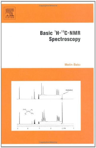 Basic 1h And 13cnmr Spectroscopy 1st Edition Balci Metin
