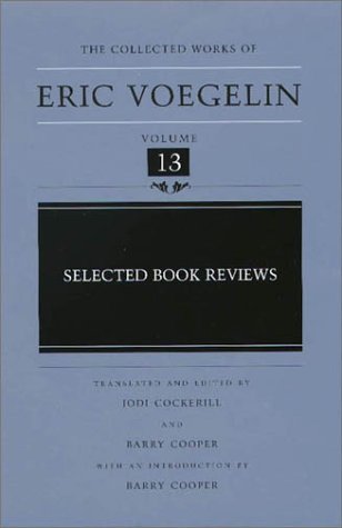 Selected Book Reviews Eric Voegelin