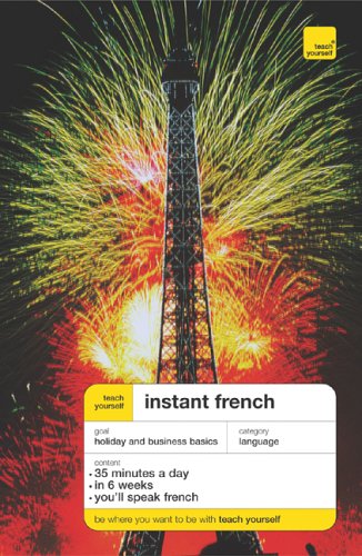 Teach Yourself Instant French With Audio 2nd Edition Elisabeth Smith