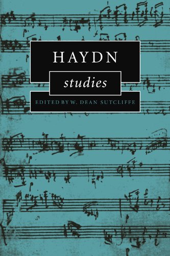 Haydn Studies 1st Edition W Dean Sutcliffe