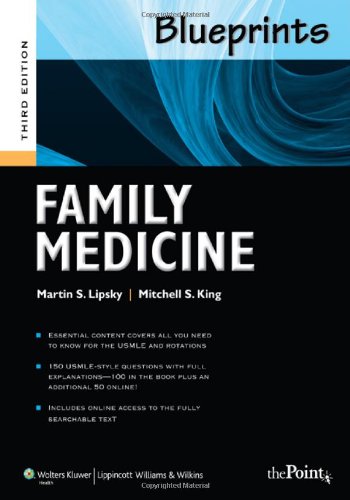 Blueprints Family Medicine Blueprints Series Third Martin S Lipsky