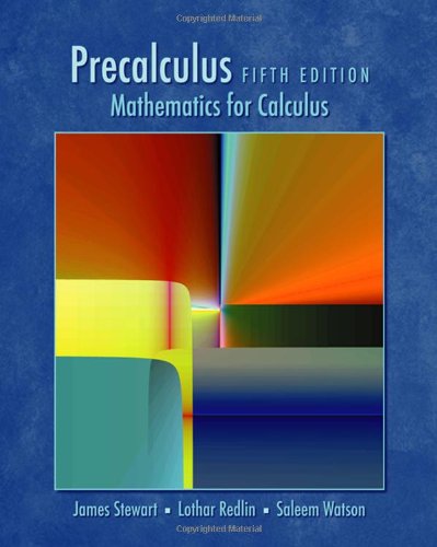 Precalculus Enhanced Webassign Edition With Mathematics And Science Printed Access Card And Start Smart 5th Edition James Stewart