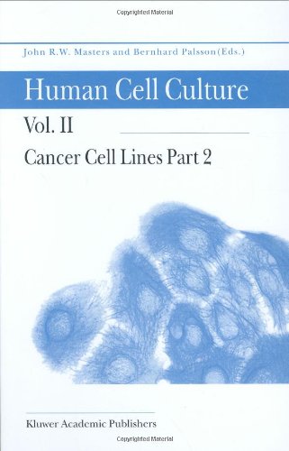 Human Cell Culture Cancer Cell Lines Part 2 1st Edition Anne P Wilson