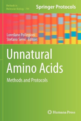 Unnatural Amino Acids Methods And Protocols Methods In Molecular Biology V794 2012th Edition Loredano Pollegioni