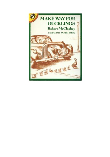 Make Way For Ducklings Robert Mccloskey