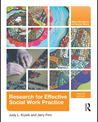 Research For Effective Social Work Practice Judy L Krysik Jerry Finn