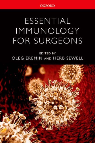 Essential Immunology For Surgeons Oleg Eremin Herb Sewell