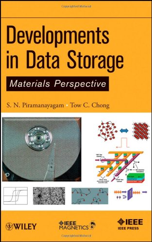 Developments In Data Storage Materials Perspective 1st Edition S N Piramanayagam