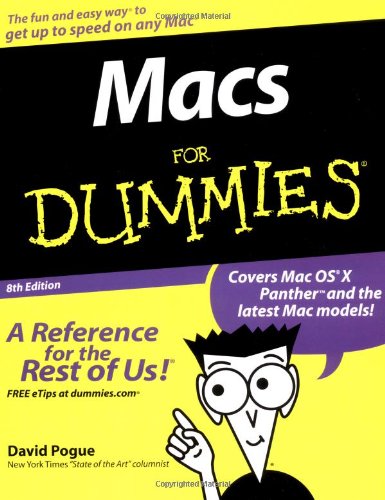Macs For Dummies 8th Edition David Pogue