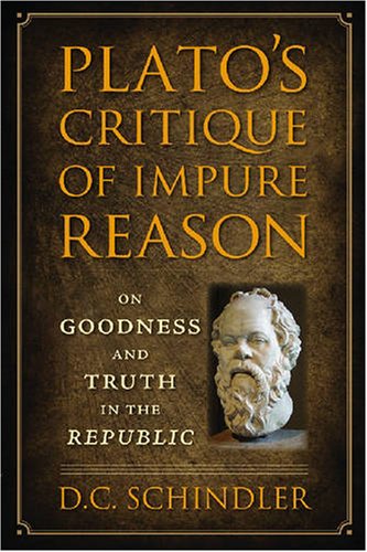 Platos Critique Of Impure Reason On Goodness And Truth In The Republic 1 New D C Schindler