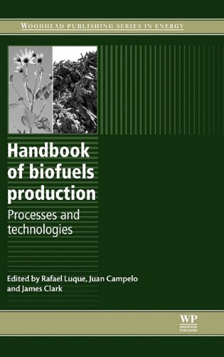 Handbook Of Biofuels Production Processes And Technologies Rafael Luque