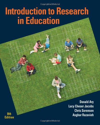 Introduction To Research In Education 8th Edition 8th Donald Ary