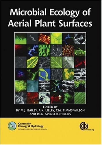 Microbial Ecology Of Aerial Plant Surfaces First Mark J Bailey