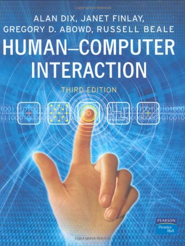 Humancomputer Interaction 3rd Edition Alan Dix