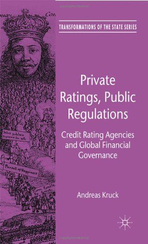 Private Ratings Public Regulations Credit Rating Agencies And Global Financial Governance Andreas Kruck