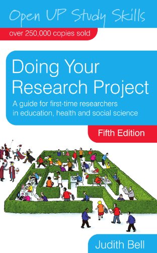 Doing Your Research Project Open Up Study Skills 5th Edition Judith Bell