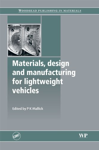 Materials Design And Manufacturing For Lightweight Vehicles Pk Mallick