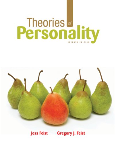Theories Of Personality 7th Edition Jess Feist Gregory J Feist