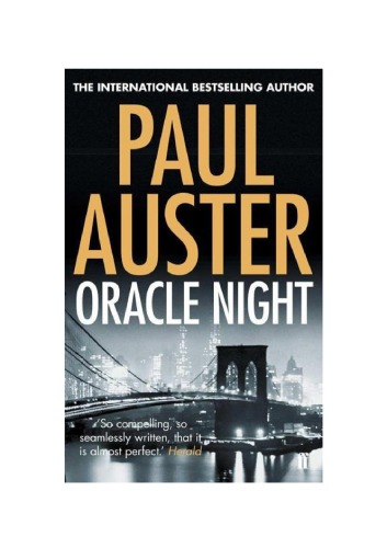 Oracle Night Paul Auster