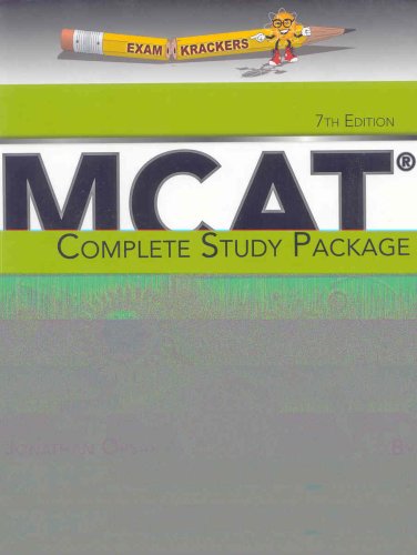 Examkrackers Complete Mcat Study Pkg 5 Book Package 7th Edition Jonathan Orsay