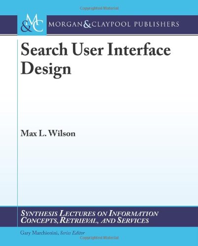 Search User Interface Design Max Lwilson