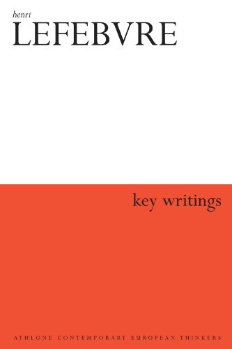 Henri Lefebvre Key Writings Continuum Collection Stuart Elden