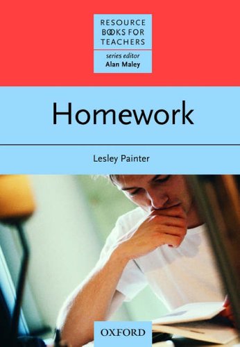 Homework Resource Books For Teachers Lesley Painter