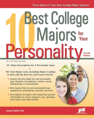 10 Best College Majors For Your Personality 2nd Laurence Shatkin