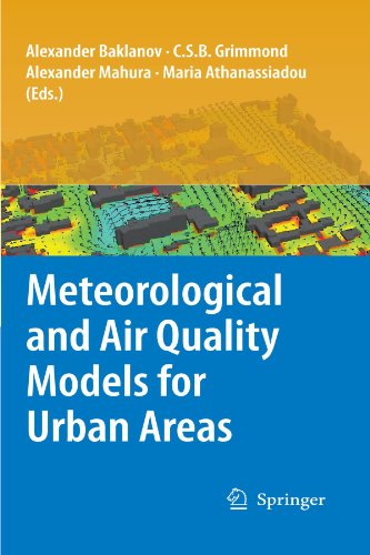Meteorological And Air Quality Models For Urban Areas 1st Edition Jason Ching
