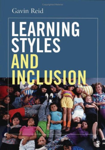 Learning Styles And Inclusion 1st Edition Gavin Reid