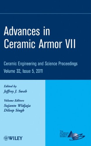 Advances In Ceramic Armor Vii Ceramic Engineering And Science Proceedings 1st Edition Jeffrey J Swab