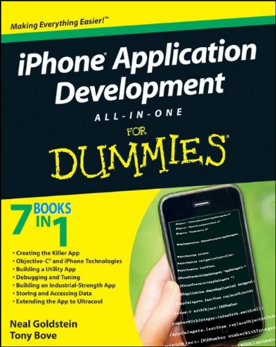 Iphone Application Development Allinone For Dummies 1st Edition Neal Goldstein