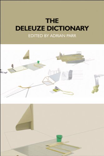 The Deleuze Dictionary Adrian Parr Editor