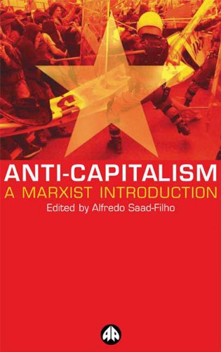 Anticapitalism A Marxist Introduction First Edition Alfredo Saadfilho
