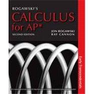 Calculus Early Transcendentals For Ap 2nd John Rogawski Ray Cannon