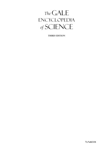 The Gale Encyclopedia Of Science Factorkuru K Lee Lerner Brenda Wilmoth Lerner