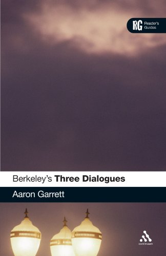 Berkeleys Three Dialogues A Readers Guide Aaron Garrett