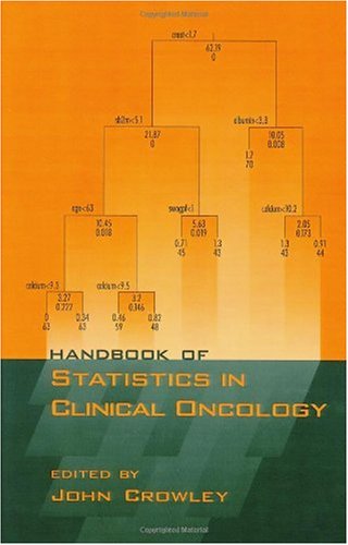 Handbook Of Statistics In Clinical Oncology John Crowley Ed