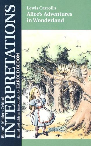 Lewis Carrolls Alices Adventures In Wonderland Harold Bloom Edited And With An Introduction By