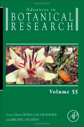 Advances In Botanical Research Vol 55 1st Jeanclaude Kader And Michel Delseny Eds