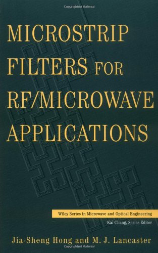Microstrip Filters For Rf Microwave Applications 1st Edition Jiasheng Hong