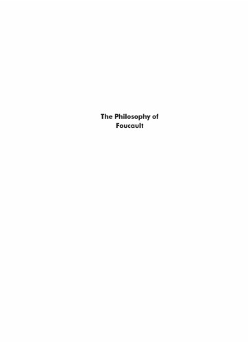 The Philosophy Of Foucault Todd May