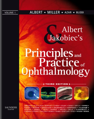 Jakobiecs Principles Practice Of Ophthalmology 3rd Edition Volume One 3rd Edition Daniel M Albert